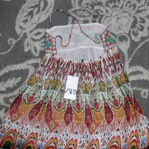 NEW Zara Colorful Patterned Mini Dress thumbnail 4
