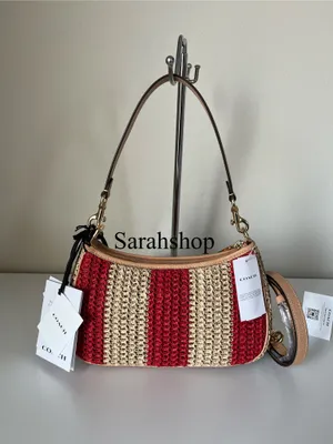 Coach Teri Shoulder Bag With Stripes And Charm thumbnail 2