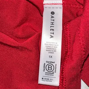 Athleta Women’s Red Crew Neck Top size 1X thumbnail 10