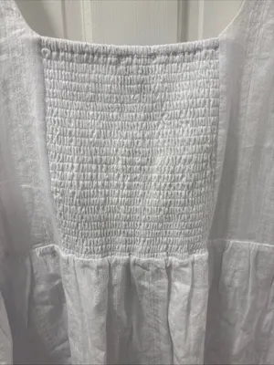 Princess Polly Curve Women’s Lorinda Mini Dress Size 20 White NWT Sorority Rush thumbnail 8