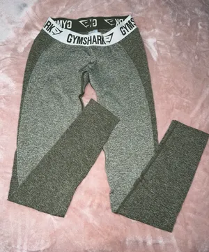 Gymshark Flex Leggings Khaki / Sand thumbnail 4