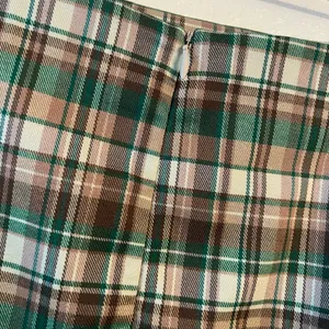 {Zara} Brand New Multicolored Plaid Mini Skirt thumbnail 7