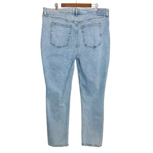 Abercrombie & Fitch The 90s Slim Straight Ultra High Rise Jeans Size 35/20 R‎ thumbnail 5