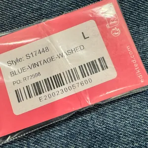 NWT PAC SUN Online Exclusive Edikted Vyxex Vintage Wash Low-Rise Bowtie Jeans, L thumbnail 7