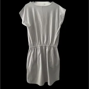 The North Face Striped Blouson Dress Womens‎ Size S/P Waist Tie Short Sleeve thumbnail 4