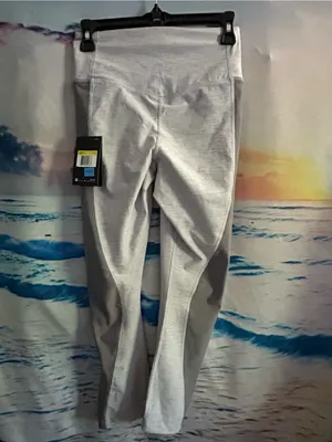 Nike Women’s Gray Dri-FIT High-Waist Leggings SM NWT thumbnail 2