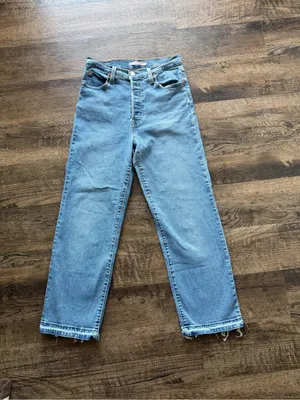 Levi’s Ribcage straight ankle jeans 28 thumbnail 2