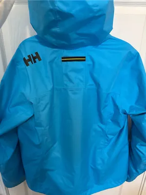 XL Helly Hansen Cyan Crew Hooded Jacket thumbnail 4