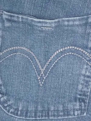 Levis 528 Curvy Skinny 11M 32x30 Dark Wash Jeans thumbnail 3