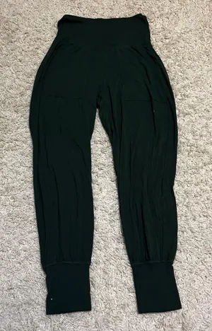 Aerie Dark Green Joggers Size Medium thumbnail 1