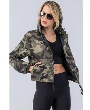 Camo Windbreaker Black thumbnail 6