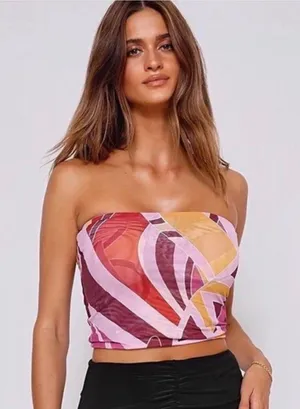 Tiger Mist Crop Top thumbnail 1