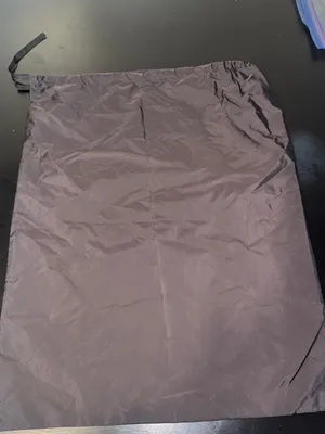 Prada Black Nylon Logo Drawstring Bag thumbnail 4