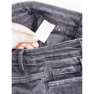 Vervet Flying Monkey Black Wide Leg Crop Jeans Button 26‎ thumbnail 4