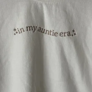 Amazon In My Auntie Era crewneck pullover sweatshirt embroidered aunt gift taylor swift thumbnail 2