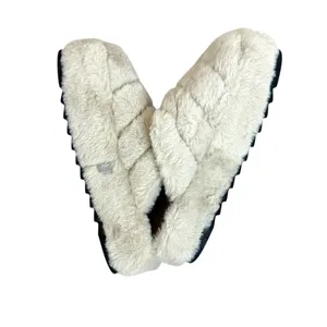 Free People It's A Vibe Platform Slippers in Polar Bear NIB NWT Size 11 Chunky thumbnail 9