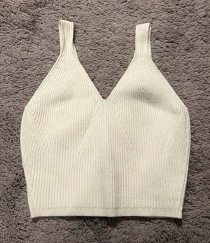 Lululemon Tank Top Knit Ribbed Cropped thumbnail 1