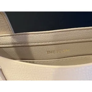 Ted Baker Icon small tote bag in a cream-colored, structured material. thumbnail 3