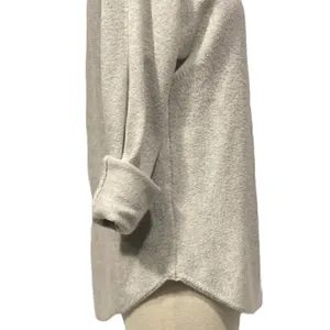 Old Navy Lightweight Grey Boat Neck Sweater thumbnail 5