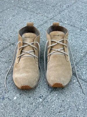 Eddie Bauer Tan Suede Transition Chukka Ankle Booties Boots • Sz 9.5 thumbnail 2