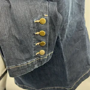 Vintage Casual Corner timeless denim jacket 1X Blue thumbnail 5