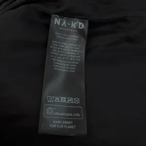 NA-KD Black Faux Croc Oversized Blazer Jacket Reptile‎ Texture EU 36 US 6 thumbnail 13