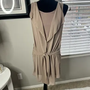 Intimissimi tank double layer tie front small‎ Tan thumbnail 10