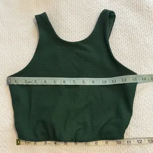 Stone Fox Active Swim Top Sports Bra‎ Hunter Green size XS thumbnail 5