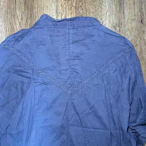 Free People Purple‎ Embroidered Lace Lagenlook Blouse Small Boho New Romantics thumbnail 13