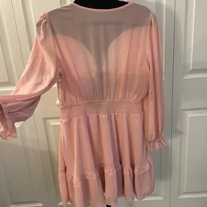 Boutique NWOT! Gorgeous‎ double layered flowey dress thumbnail 5