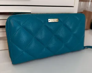 Kate Spade Blue Wallet thumbnail 3