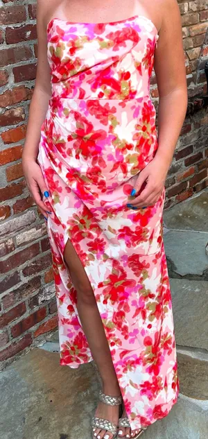 Fortunate One Gardenia Strapless Maxi Dress thumbnail 3