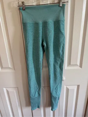 Alo Yoga High Waist Alosoft Lounge Legging Bright Aqua Size Small thumbnail 2