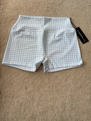 Kimberly C Plaid Active Shorts thumbnail 2