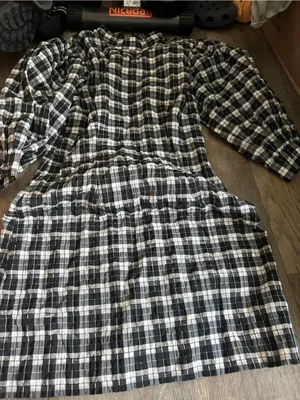 Ganni‎ Seersucker Plaid Minidress (EUR36/US4) thumbnail 10