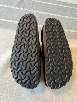 NWOT BIRKENSTOCK women's buckley leather clog in black Size 38 thumbnail 8
