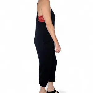 Wild Fable Black Casual Athletic Cropped Sleeveless Jumpsuit thumbnail 5