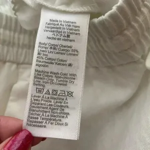 J Crew‎ New Seaside Pant Women White Linen Blend Pull On Pockets Travel Size 8 thumbnail 11