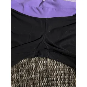 Lululemon Low Rise Purple Cross Waist Straight Leg Legging Pant Size 4 thumbnail 3