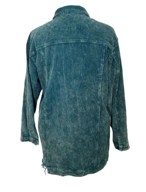 POL green Corduroy Shacket thumbnail 2