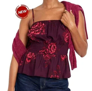 Old Navy Floral Cami Top Size L NWT (4-2) thumbnail 1