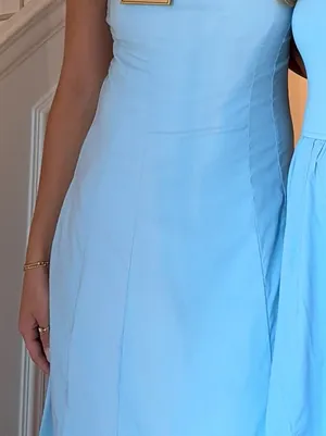Amazon Midi light blue dress thumbnail 4