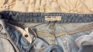 Garage Jeans Ripped Wide-Leg Light Wash thumbnail 2
