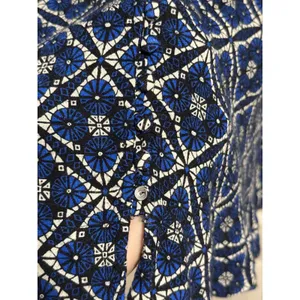 Free People Melody Mini Dress‎ Geometric Mosaic Print Cottagecore Boho thumbnail 5