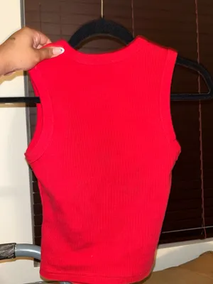 Edikted Top Basal Button Up Tank Top thumbnail 4