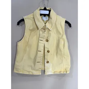 Tanya Taylor Parton yellow Vest Size 4 thumbnail 2