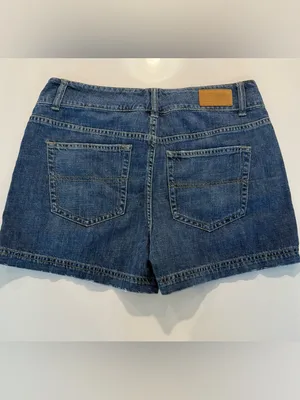 Tommy Hilfiger Classic Indigo Denim Jean Shorts Preppy/Y2k vibes Size‎ 8 thumbnail 2
