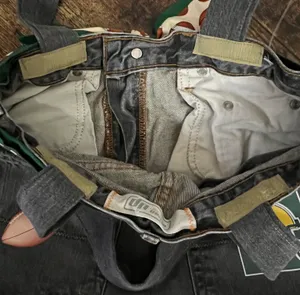 Handmade | Green Bay Packers Denim Purse. thumbnail 13