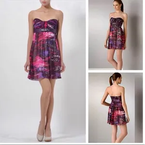 BCBG Max Azria Azaeleacom Cocktail Dress‎ size 10 (fits like 6) thumbnail 5