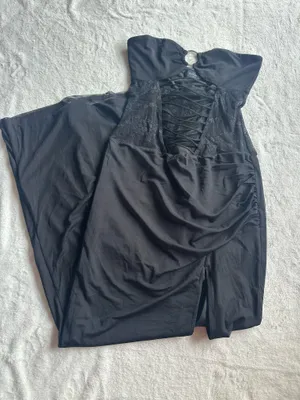 Outcast Clothing Riana Maxi Dress Black thumbnail 5